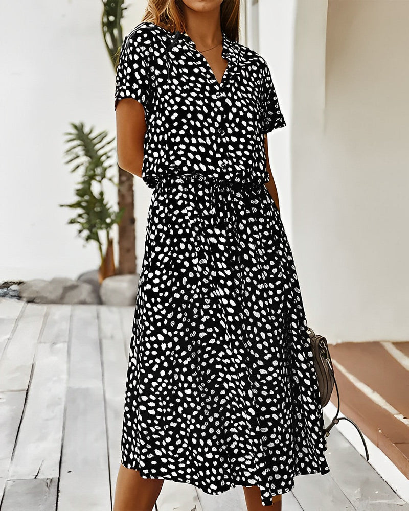Luftiges Bedrucktes Sommerkleid