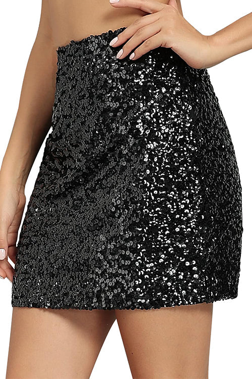 Schickes Pailletten Kleid für jede Party