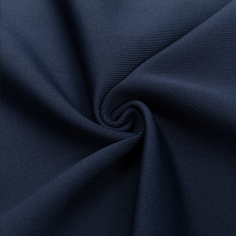 Schulterfreies Bandage-Midikleid | Blau