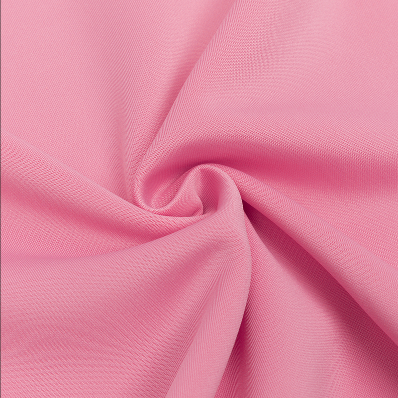 Schulterfreies Midikleid mit Rüschen | Rosa