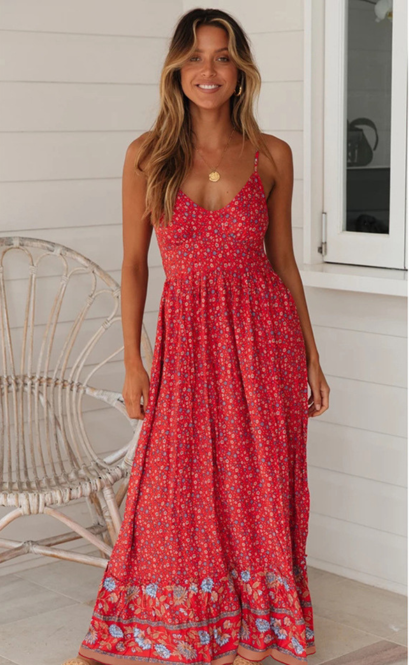 Kuscheliges Blossom Delight Sommerkleid für dich