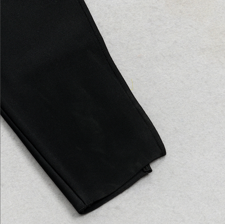 Asymmetrisches Midikleid mit Strass-Akzent | Mehrfarbig