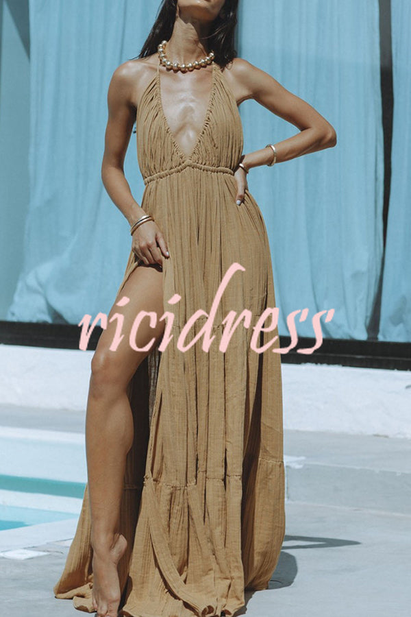 Elegantes Maxikleid mit Weichem Stoff