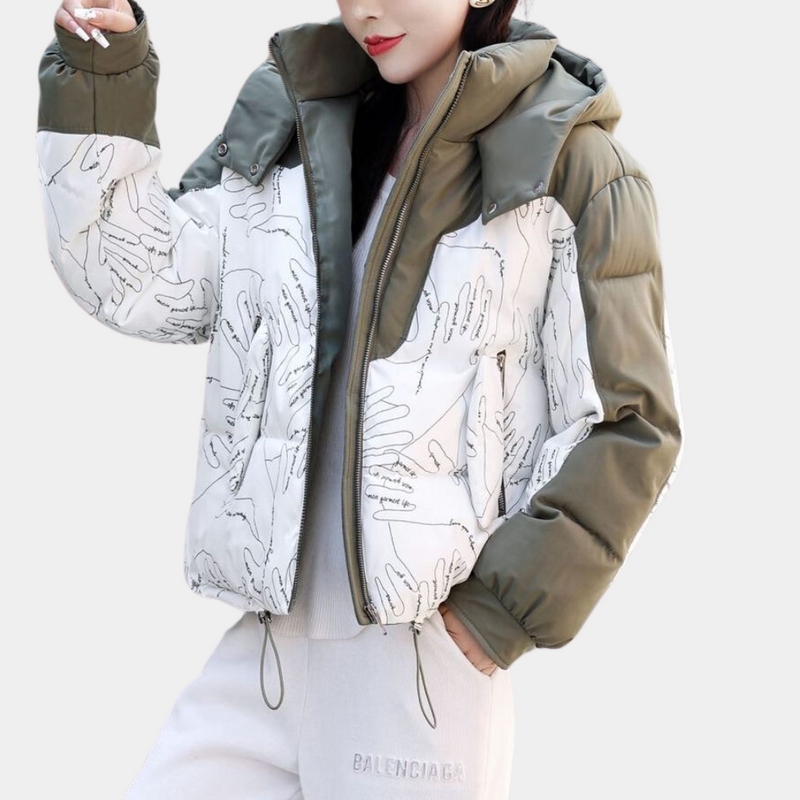 Warme und stilvolle Damenjacke