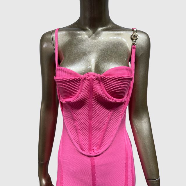 Elegantes Heidi -Minikleid mit herzförmigem Bustier