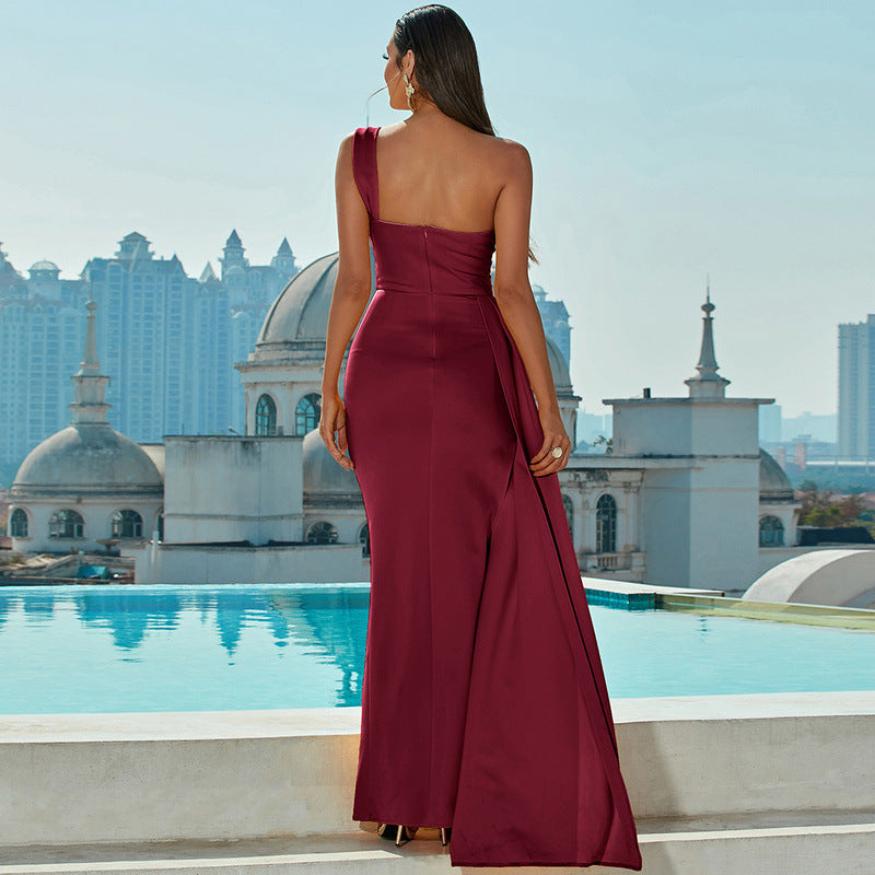 Elegantes Schulterfreies Abschlussballkleid für Partys