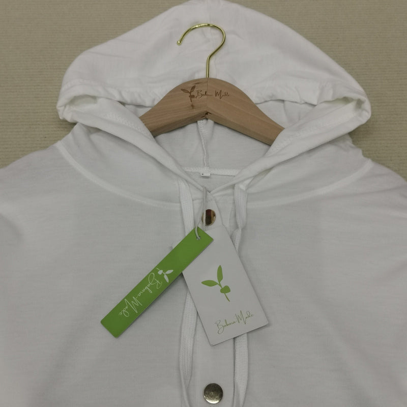 Edda - Immer besser weißer Hoodie