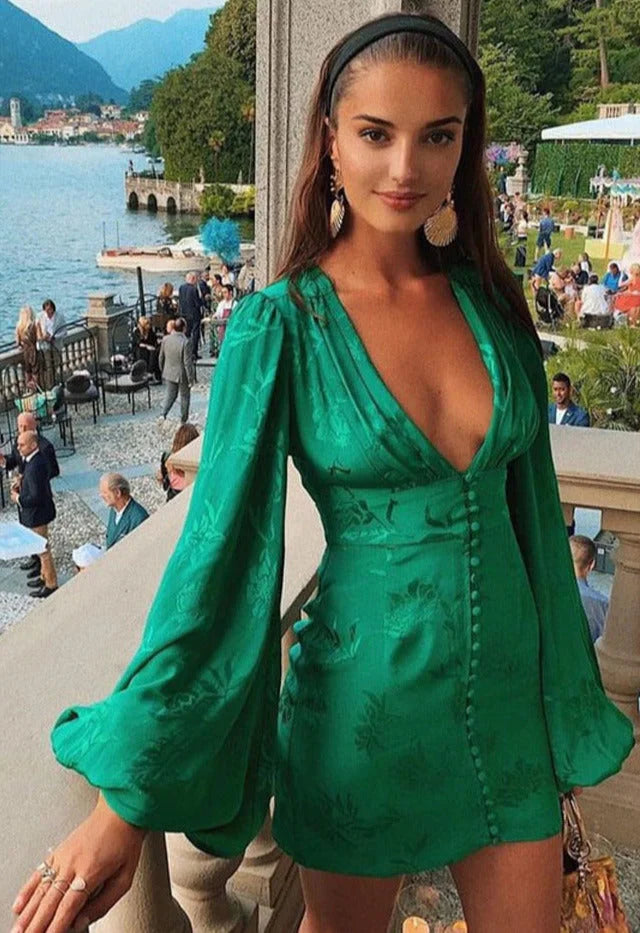 Elegantes Heidi-Minikleid Mit Ballonärmeln