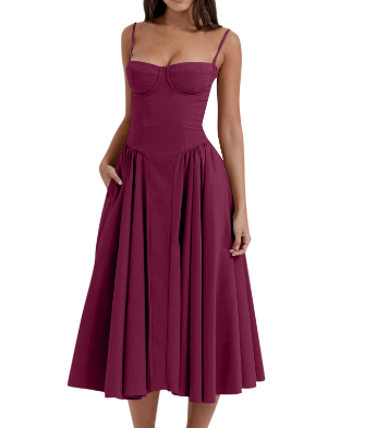 Nelly - Schönes und elegantes Midikleid