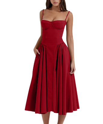 Nelly - Schönes und elegantes Midikleid