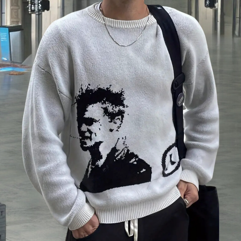 Bequeme und stilvolle Herren-Strickjacke