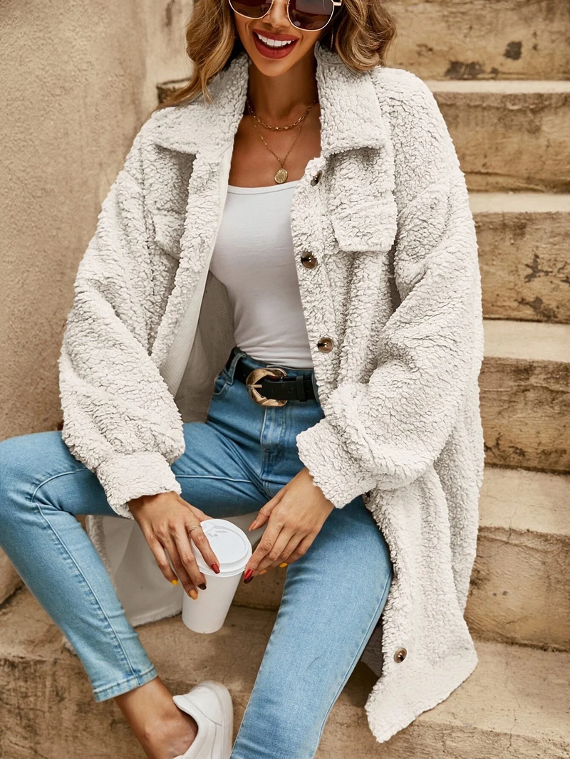 Aimee - Lockere und bequeme Strickjacke