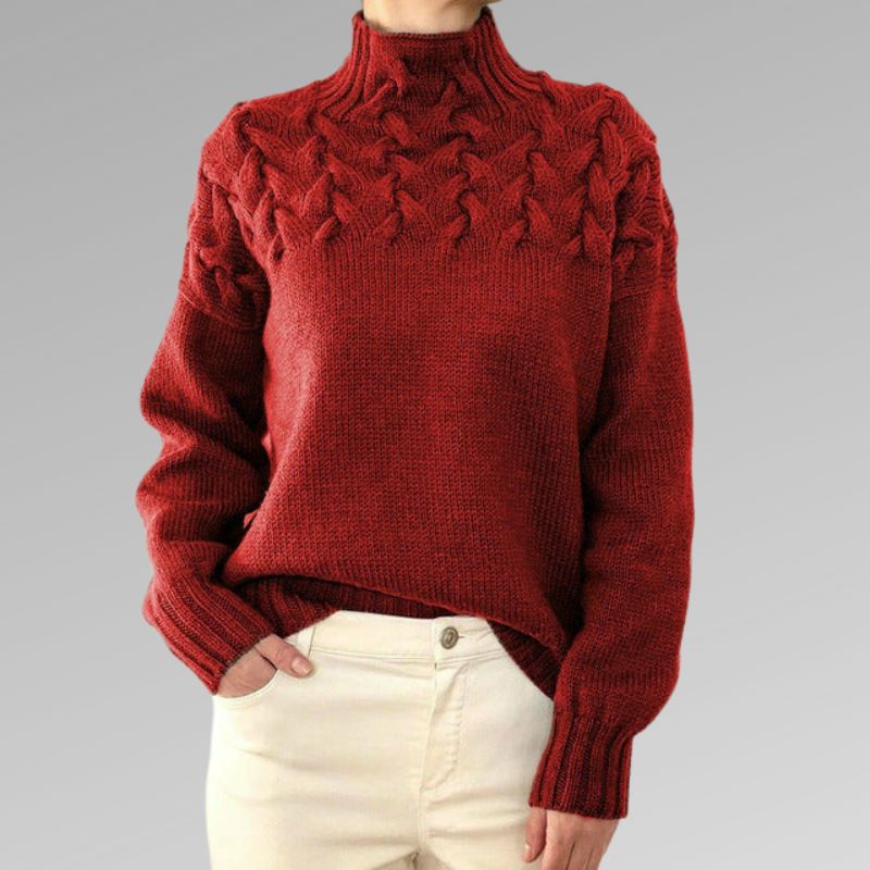 Scarlett - Klassischer und bequemer Strickpullover