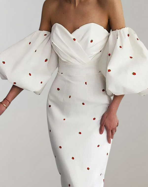 Elegantes Vintage-Damenkleid