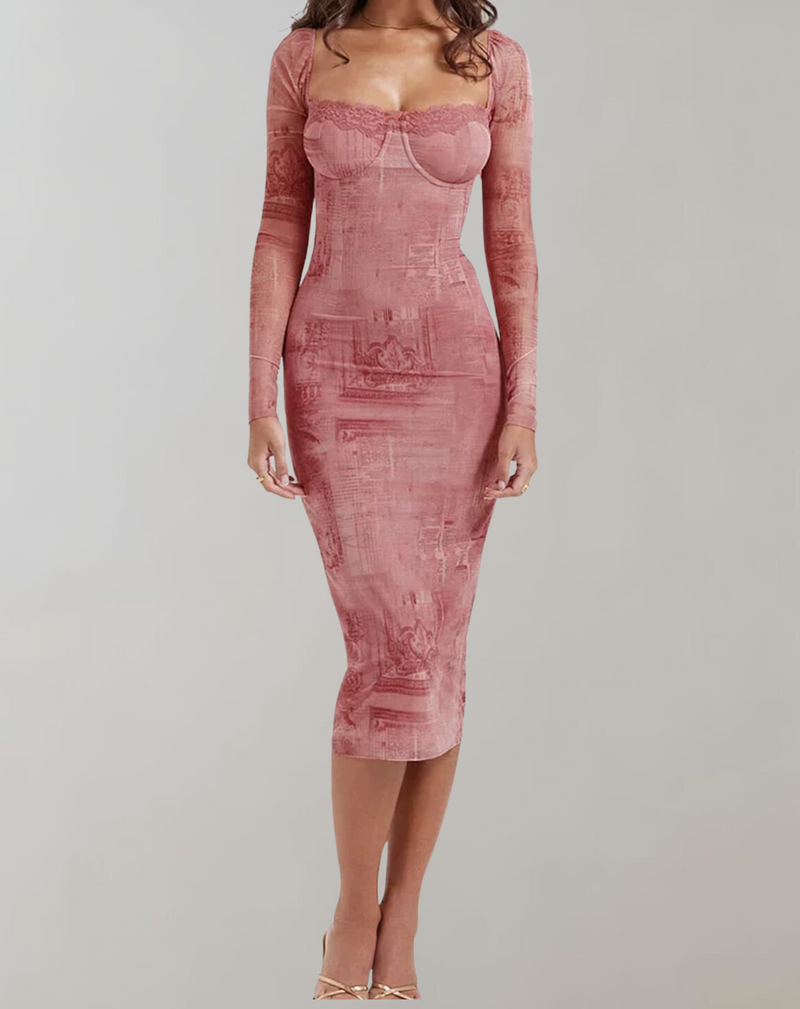 Elegantes Kleid mit langen Ärmeln für dich