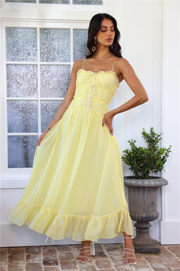 Elegantes Saison Trager Maxikleid für besondere Anlässe