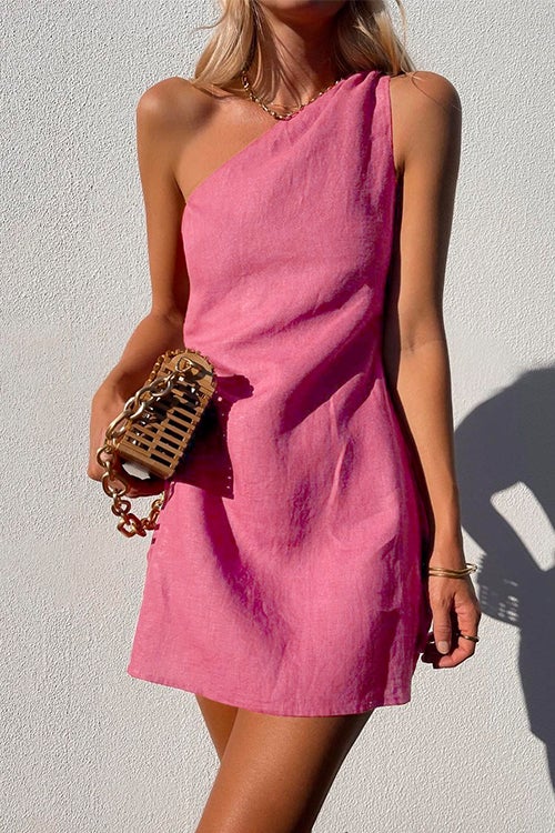 Elegantes Baumwolle Mini Kleid für Mädchen