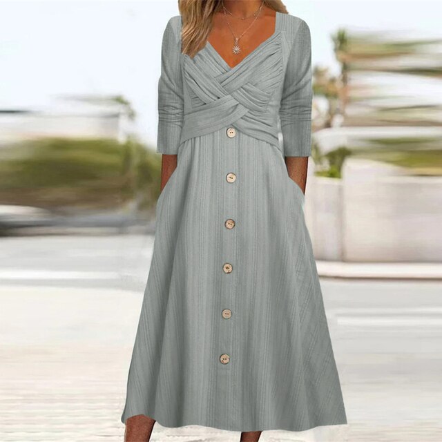 Leichtes Kleid in A-Linie für dich