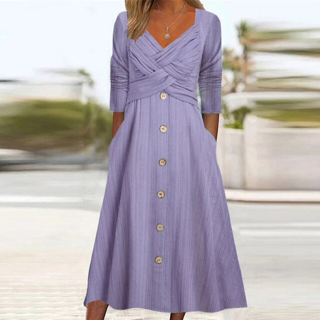 Leichtes Kleid in A-Linie für dich