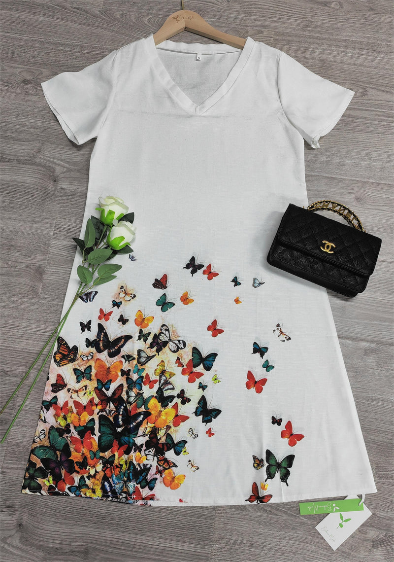 Hanneliese - Schmetterlingstraum Zauberhaftes Kleid mit Schmetterlingsmotiv