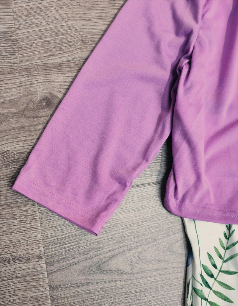 Marlies - Twofer Weißes Midikleid mit Blumenmuster in Rosa