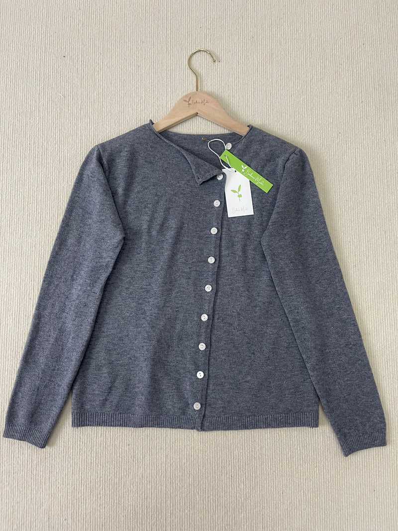 Frieda - Schlichter einfarbiger Pullover mit langen Ärmeln