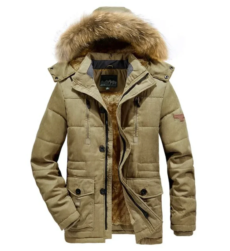 Arne – Stylische und warme Winterjacke mit Kapuze