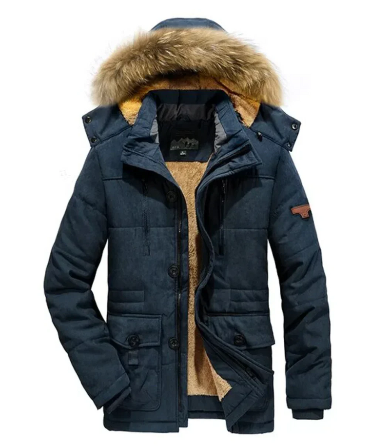 Arne – Stylische und warme Winterjacke mit Kapuze