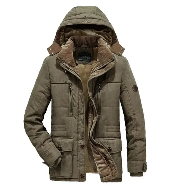 Arne – Stylische und warme Winterjacke mit Kapuze