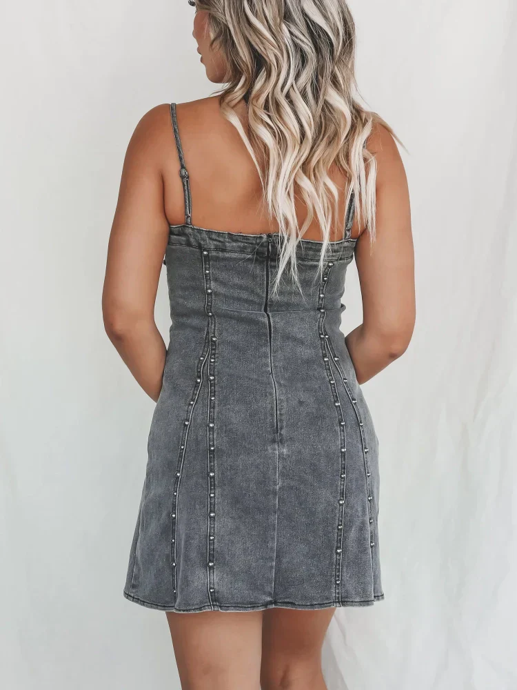 Elegantes Trager Maxi-Minikleid für jeden Anlass