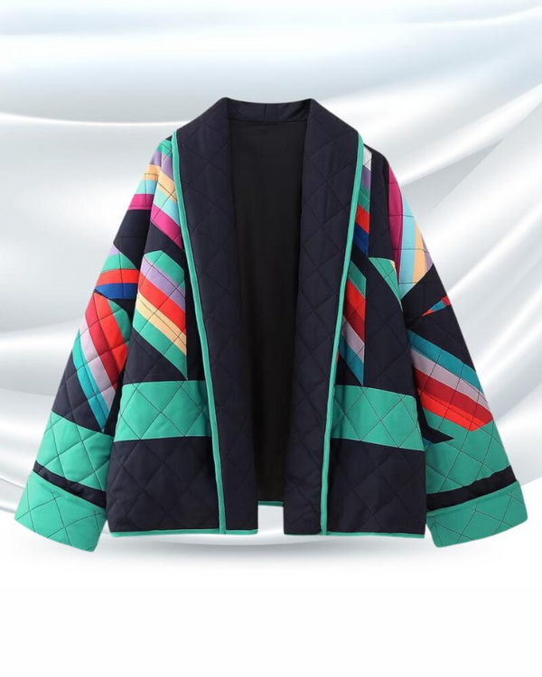 Elegante und weiche Seidenjacke