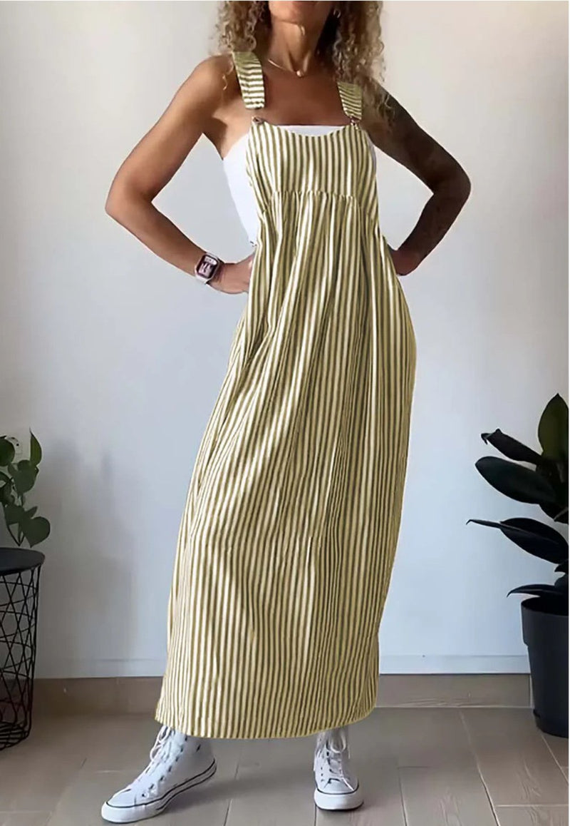 Kuscheliges - Lässiges gestreiftes Kleid für dich