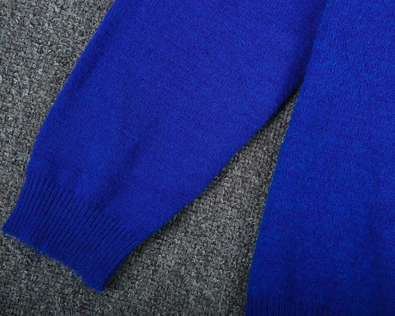 Ezra – Langarmpullover mit Rundhalsausschnitt