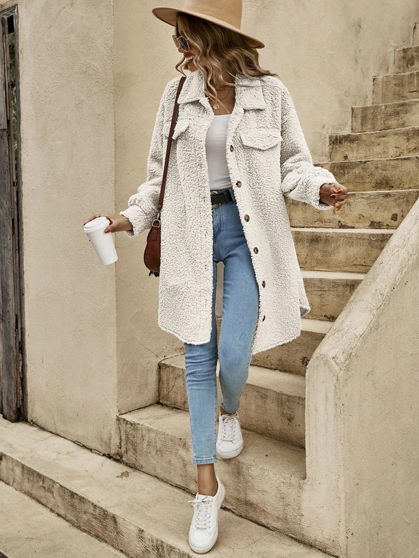 Aimee - Lockere und bequeme Strickjacke