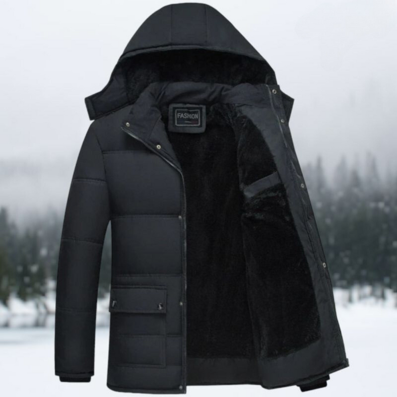 Warme und elegante Winterjacke