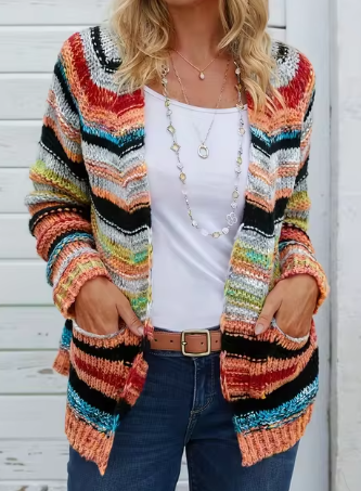 Elegantes Regenbogen gestreift für dich