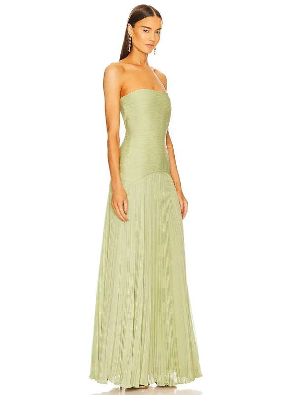 Elegantes Maxikleid mit tiefem Taillenschnitt für Frauen