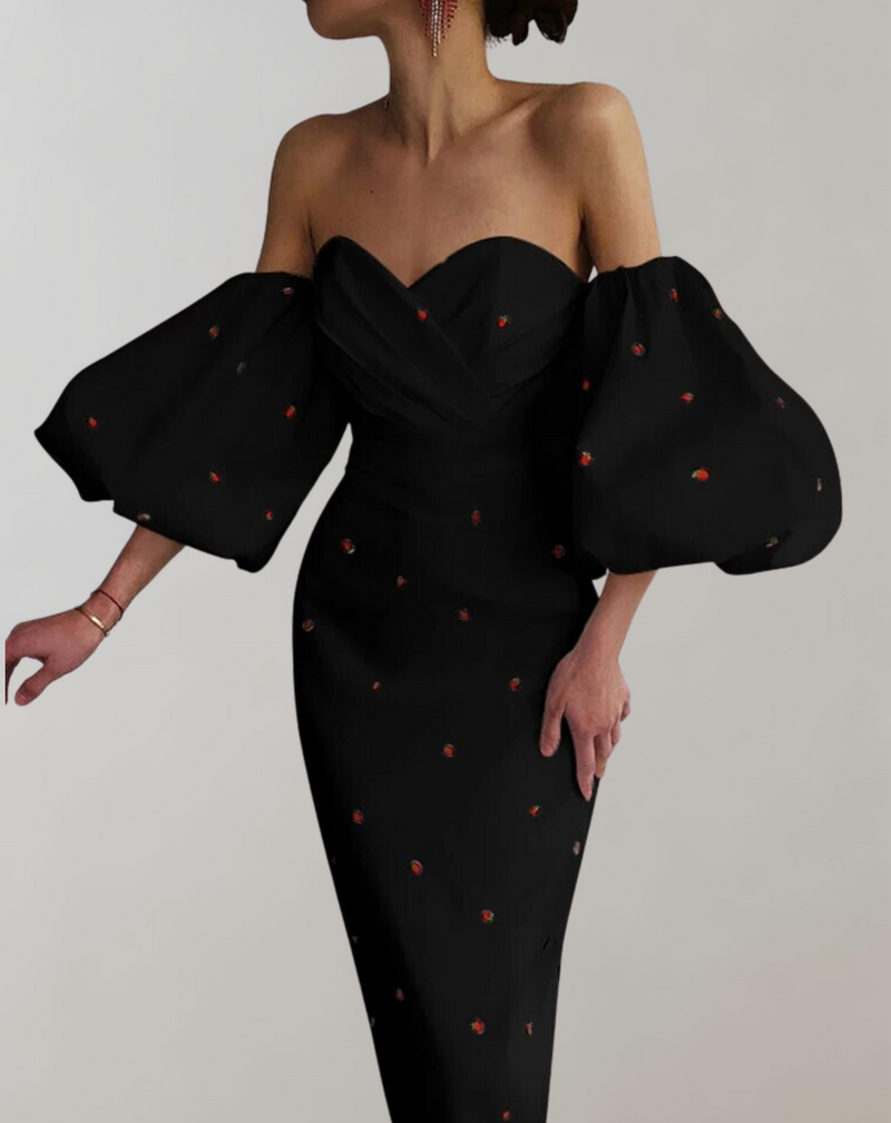 Elegantes Vintage-Damenkleid