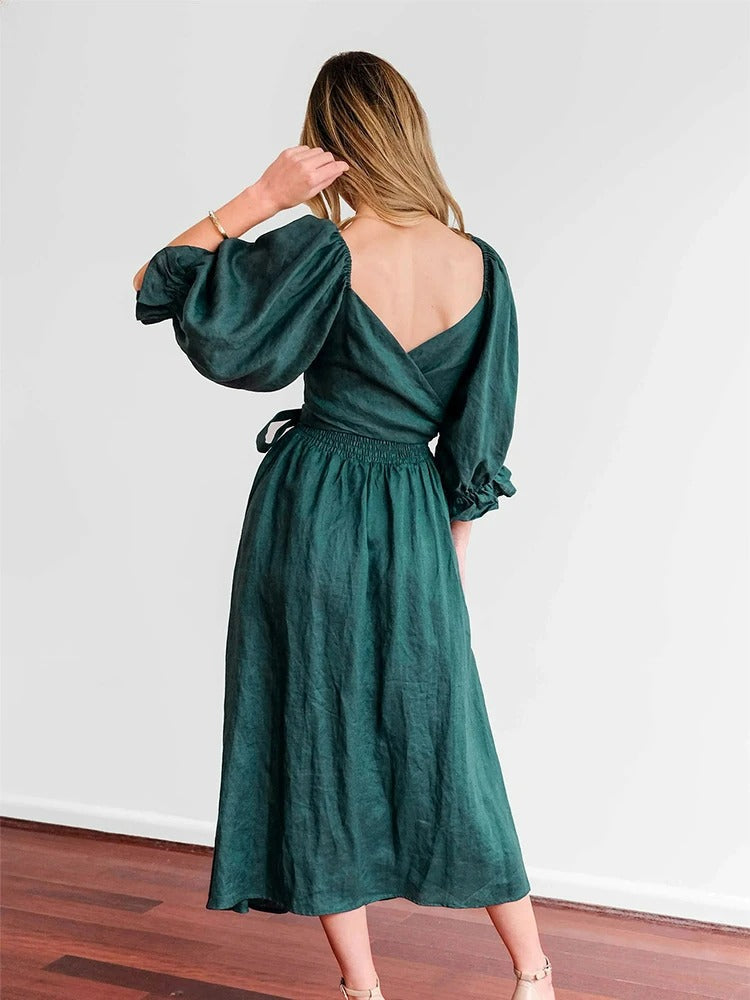 Weiches Wickelkleid für dich