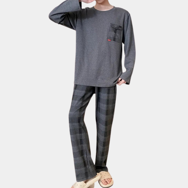Bequeme und elegante Herren-Pyjamaset