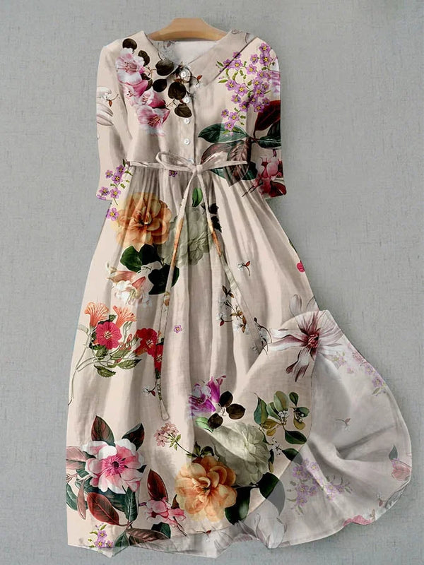 Eleanor Floral Dress - ungezwungene Eleganz