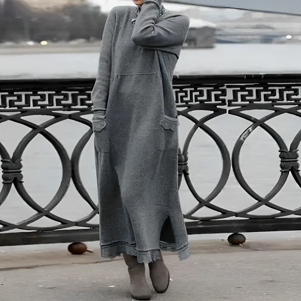 Bequemes Winterkleid für Kalte Tage und Stil