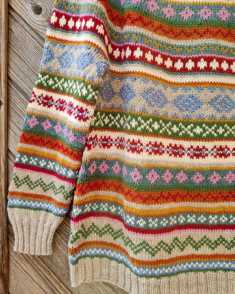 Fraja - Komfortabler, stilvoller Pullover in Kontrastfarben