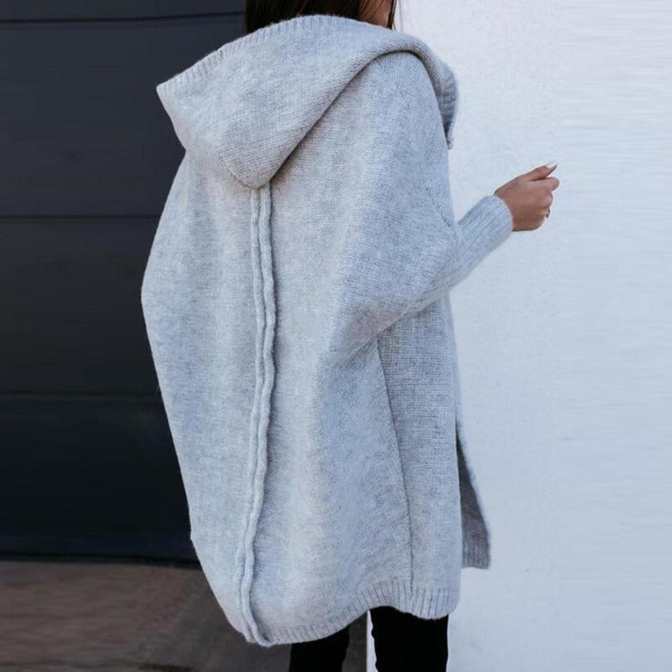 Warmes, weiches Kapuzenjacke für Damen