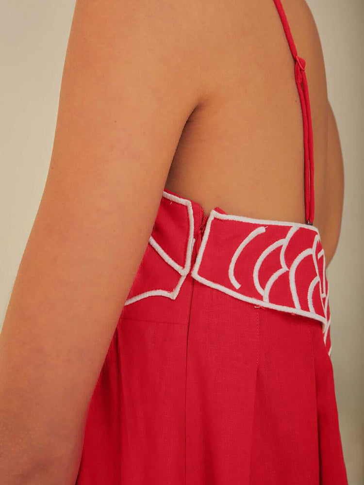 Elegantes Maxikleid Mit Fischschwanz-Design