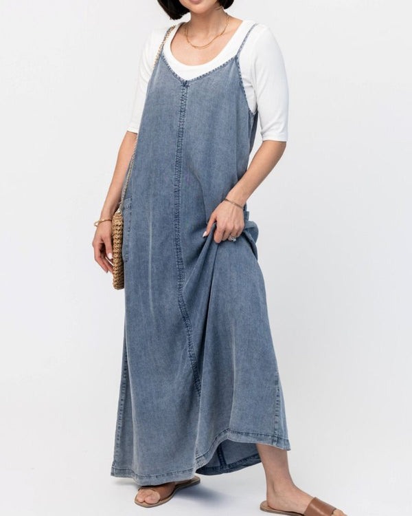 Kuscheliges | Denim Overall Kleid - Lässiger Chic Für Jeden Tag für dich