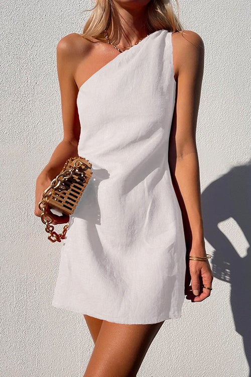 Elegantes Baumwolle Mini Kleid für Mädchen