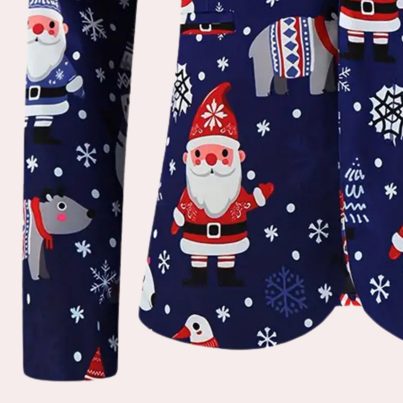 Eleganter Weihnachtsblazer für Männer