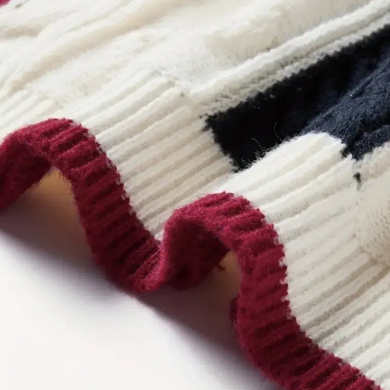 Gemütlicher Strickpullover für Herren