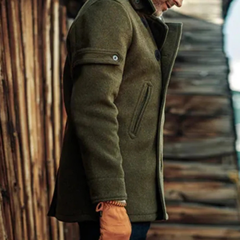 Warme und elegante Jacke für Männer